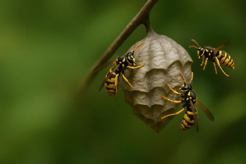 Prime Time for Stinging Pests 1 yellow jacket nest kalamazoo, mi